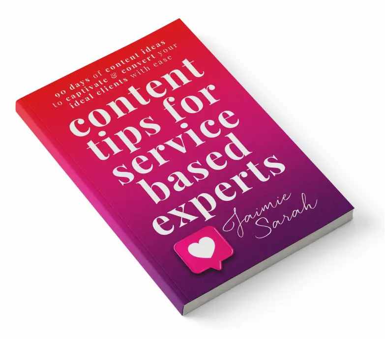 Picture of Jaimie Sarah's book,